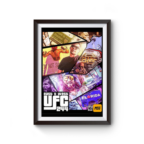 Ufc 244 Mma Poster