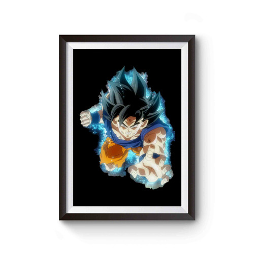 Ultra Instinct Goku Flying Dragon Ball Super Poster