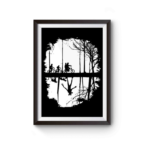 Upside Down Demogorgon Dungeons And Dragons Poster