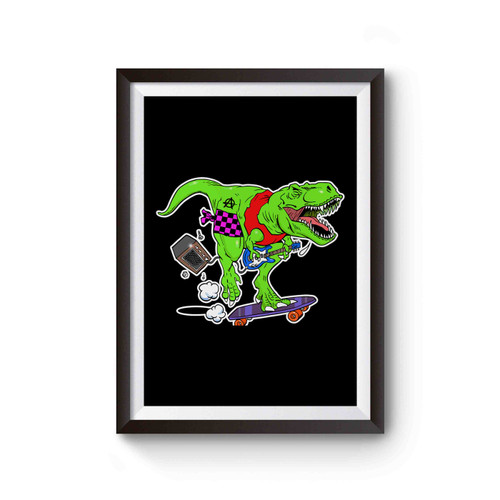 Urban Dinosaurs Art Poster