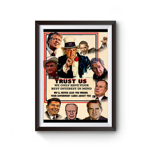 Us Politician Uncle Sam Poster