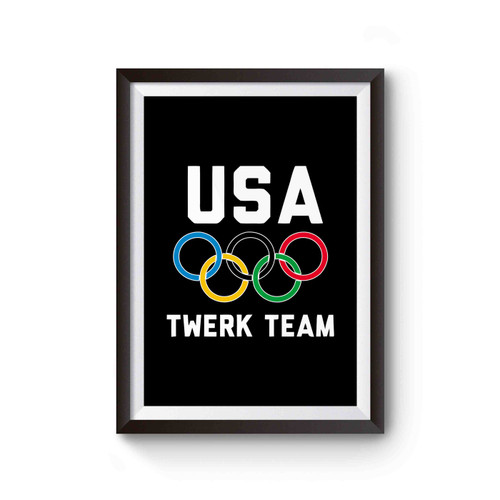 Usa Twerk Team Funny Poster