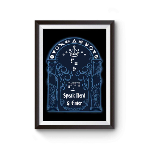 Useful Knowledge Lotr Batman Zelda Star Trek Poster