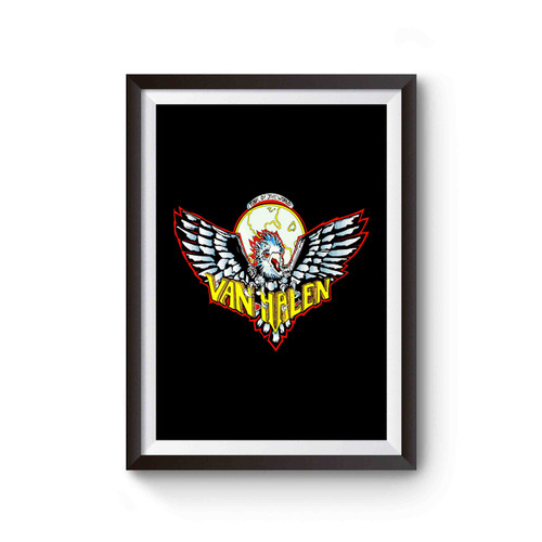 Van Halen 1984 World Tour Poster