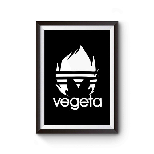 Vegeta Adidas Symbol Parody Cool Dragon Ball Z Super Saiyan Poster