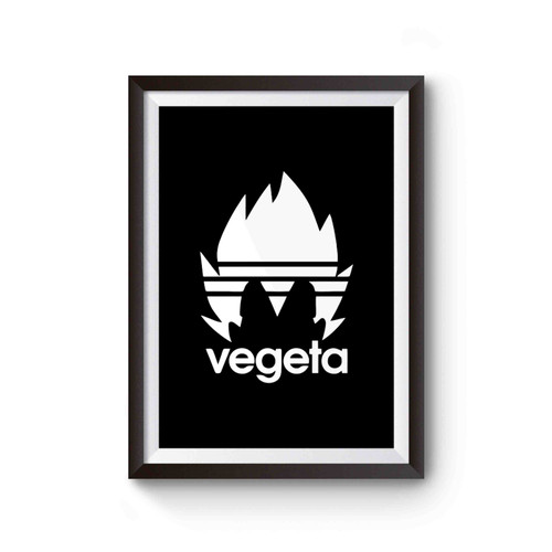 Vegeta Dragon Ball Z Cool Adidas Parody Anime Poster