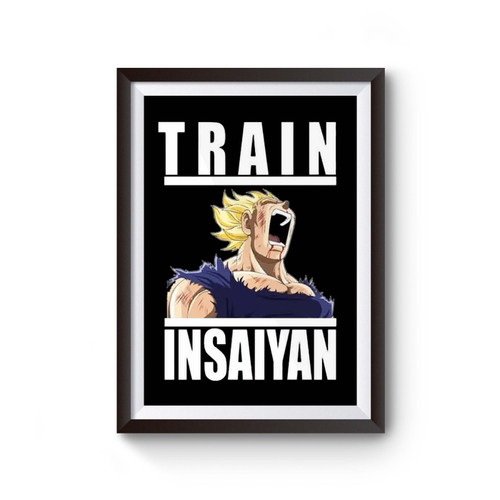 Vegeta Train Insaiyan Poster