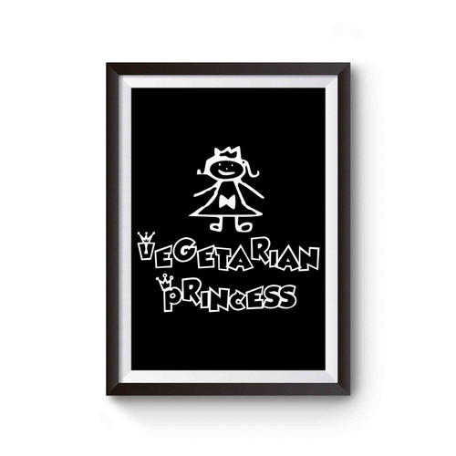 Vegetarian Princess Poster