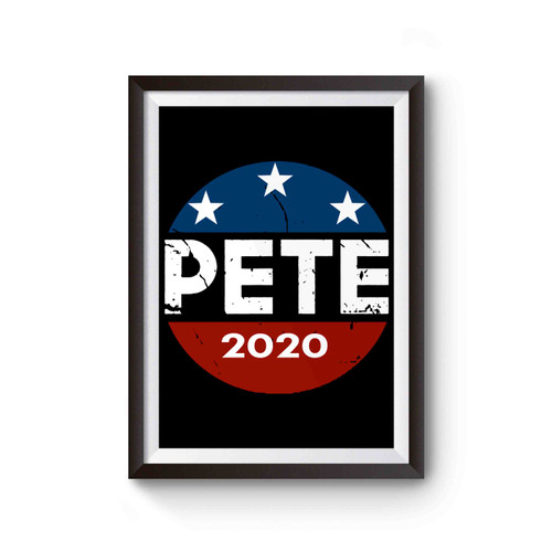 Vintage Mayor Pete Buttigieg For President 2020 Poster