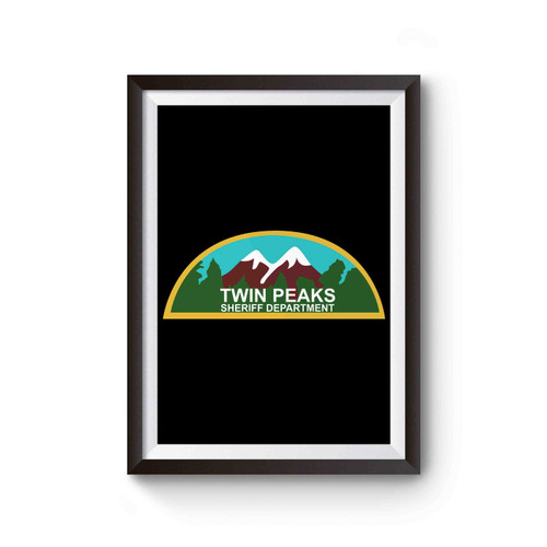 Vintage Twin Peaks Tv Show Poster