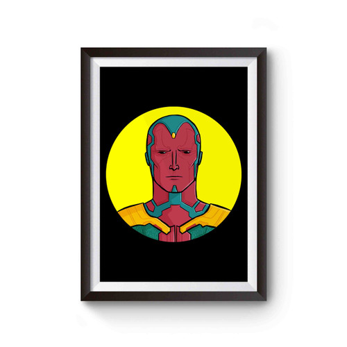 Vision Marvel Avengers Infinity War Poster