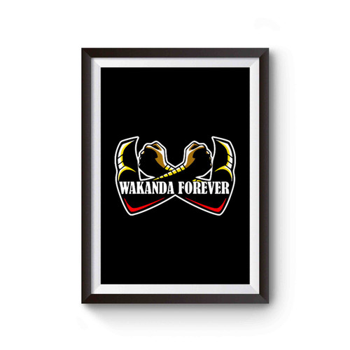 Wakanda Forever Black Panther Poster
