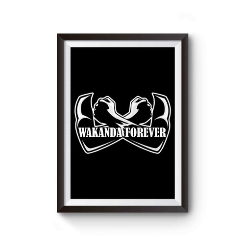 Wakanda Forever Fight Poster