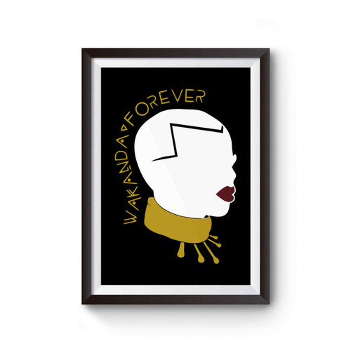 Wakanda Forever Okoye Dora Milaje Black Panther Poster