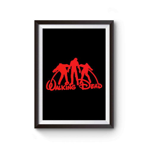 Walking Dead Inspired Castle Disney Poster