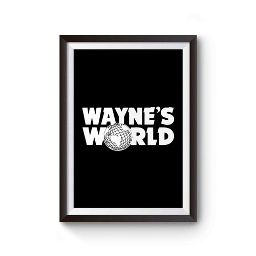 Wayne's World Waynes Logo Poster