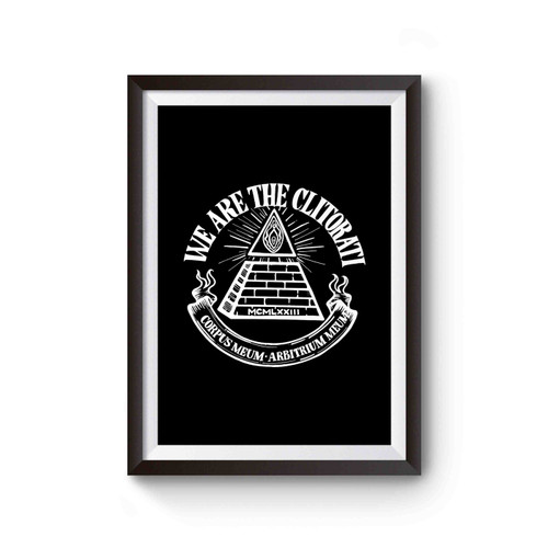 We Are The Clitorati Poster