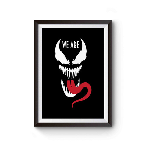 We Are Venom Logo Poster