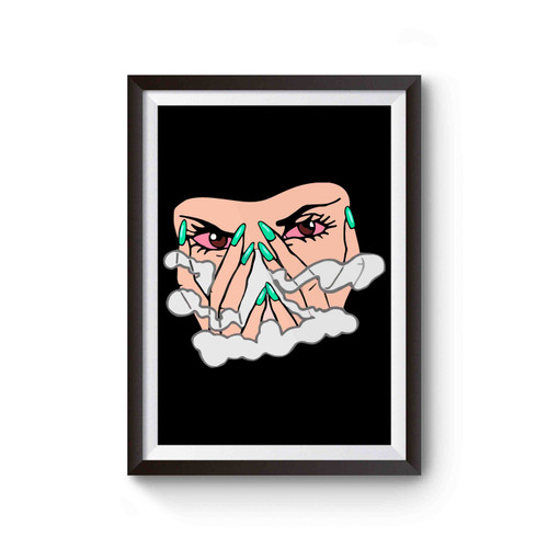 Weed Cannabis Stoner Womens Girls Fun Tumblr Hipster Poster