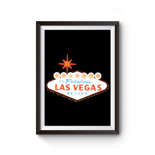 Welcome To Fabulous Las Vegas Sign Poster