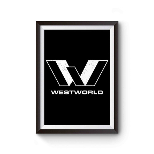 Westworld Distressed Logo Poster