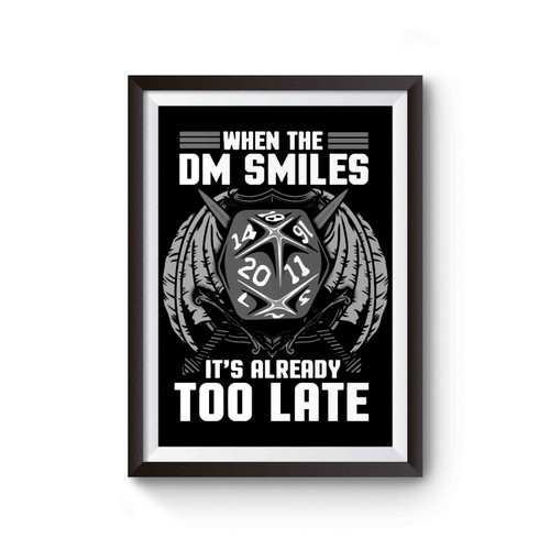 When The Dm Smiles, It's Already Too Late 2 Poster