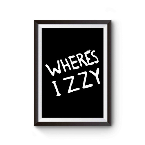 Where's Izzy Poster
