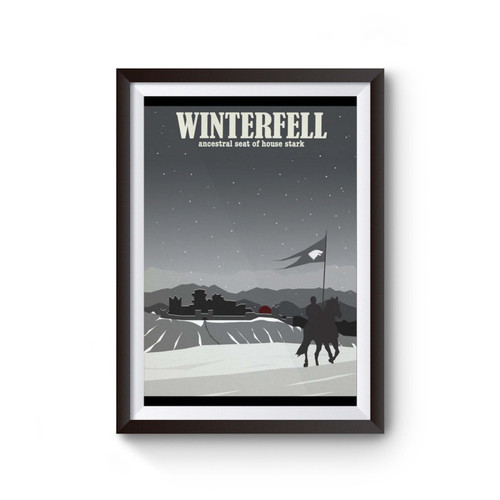Winterfell Game Of Thrones Poster