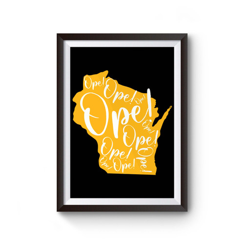 Wisconsin Ope Poster