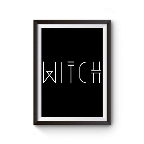 Witch Halloween Poster