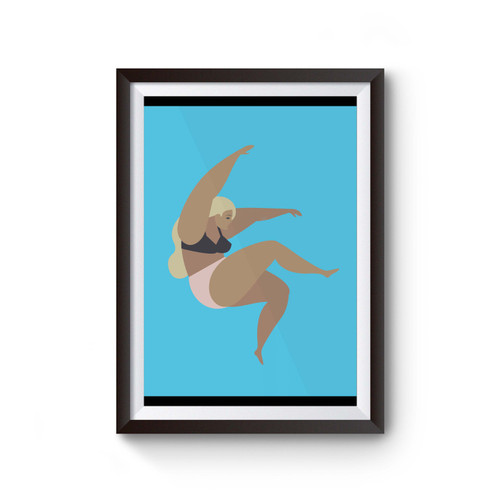 Woman Body Positive Poster