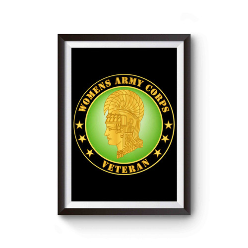 Womens Army Corps Veteran Poster