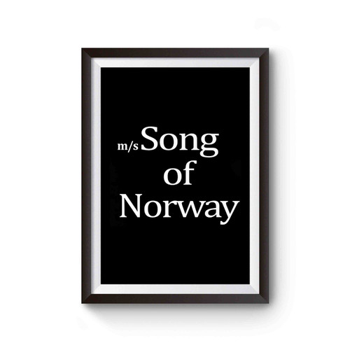 Worn By David Bowie Song Of Norway Tribute Poster