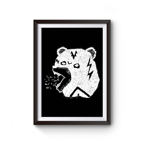 Wrestle Bear Poster