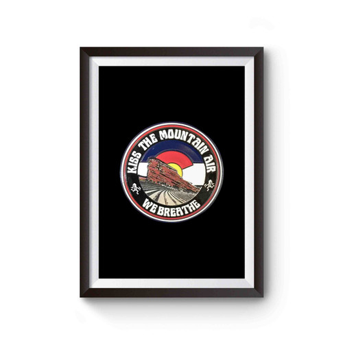 Wsp Surprise Valley Red Rocks Poster