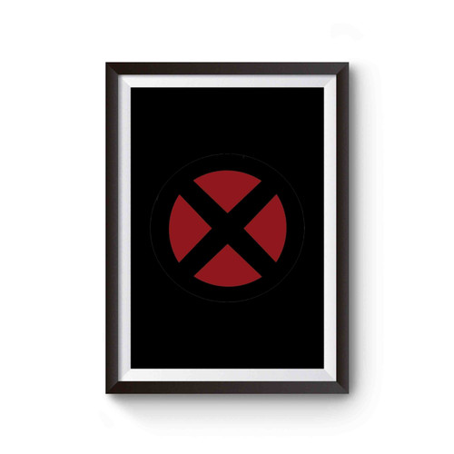 X-Men Distressed Logo Marvel Comics Poster
