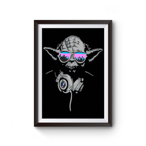Yoda Dj Master Star Wars Poster