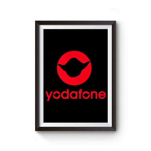 Yodafone Funny Star Wars Parody Poster