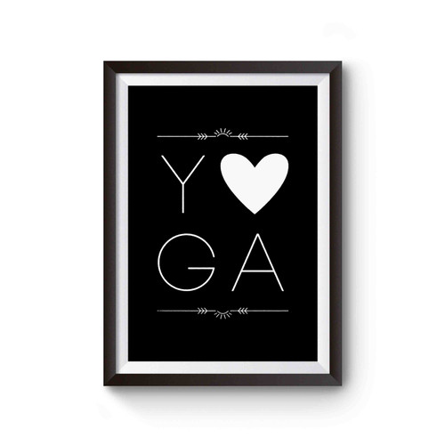 Yoga Love Yoga Poster