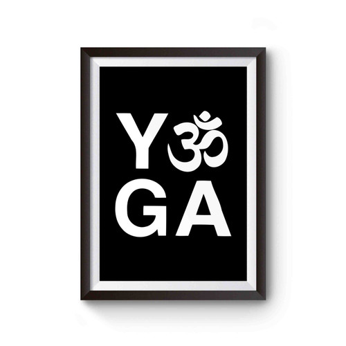 Yoga Ohm Symbol Poster