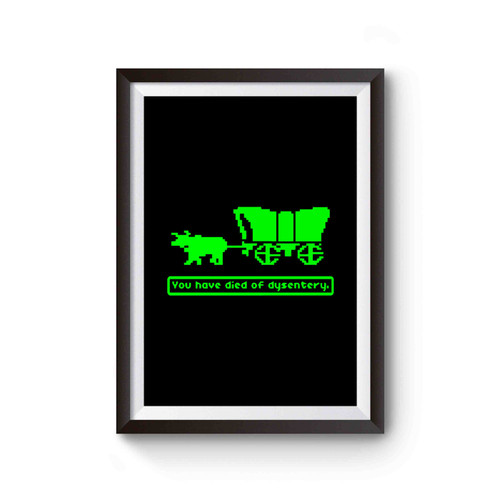 You Have Died Of Dysentery Poster