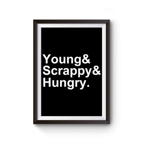 Young Scrappy Hungry Hamilton Musical Movie Poster