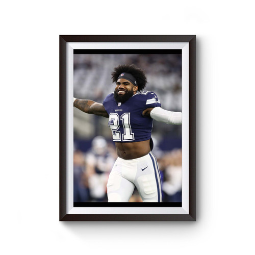 Zeke Who Dallas Cowboys Poster
