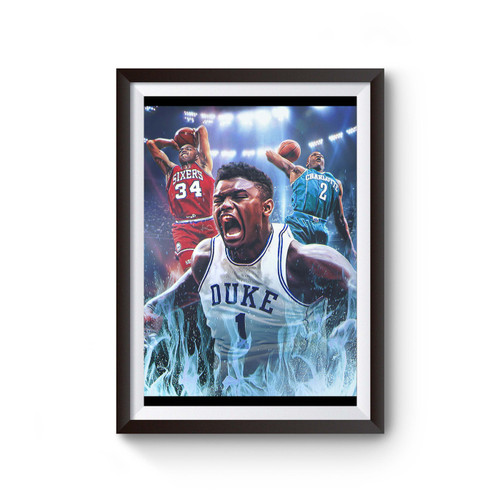 Zion Williamson Duke Poster Zion Williamson Duke Poster