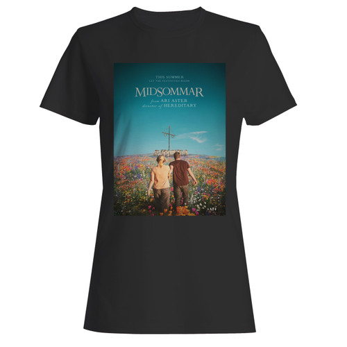 These are Midsommar This Summer Women T Shirt that are cute tied to the side or paired with a cardigan or jacket for a more styled look. So comfy and classic, they are sure to make your vacation extra magical.