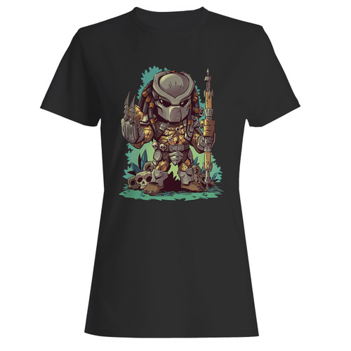 These are Predator Alien Women T Shirt that are cute tied to the side or paired with a cardigan or jacket for a more styled look. So comfy and classic, they are sure to make your vacation extra magical.