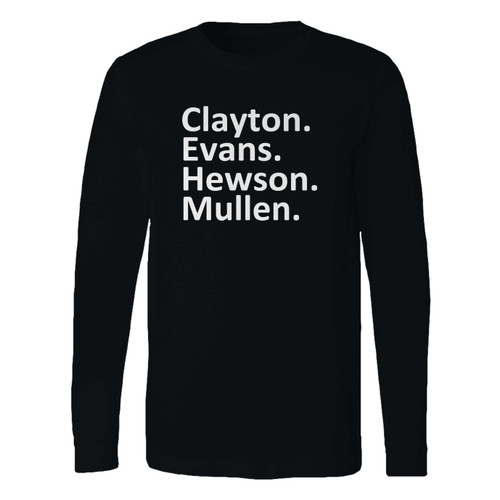 This classic fit U2 Band Members Long Sleeve Shirt is casually elegant and very comfortable. With fine quality print to make one stand out, it's a perfect fit for every occasion.