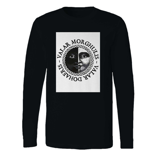 This classic fit Valar Morghulis Dohaeris We Heart It Long Sleeve Shirt is casually elegant and very comfortable. With fine quality print to make one stand out, it's a perfect fit for every occasion.