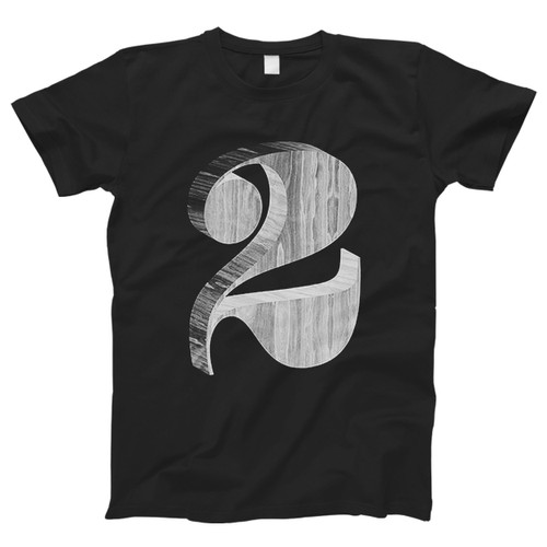 2 Wood Effect Men T Shirt