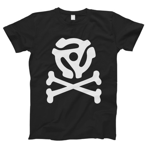 45 Rpm Adapter Jolly Roger Men T Shirt